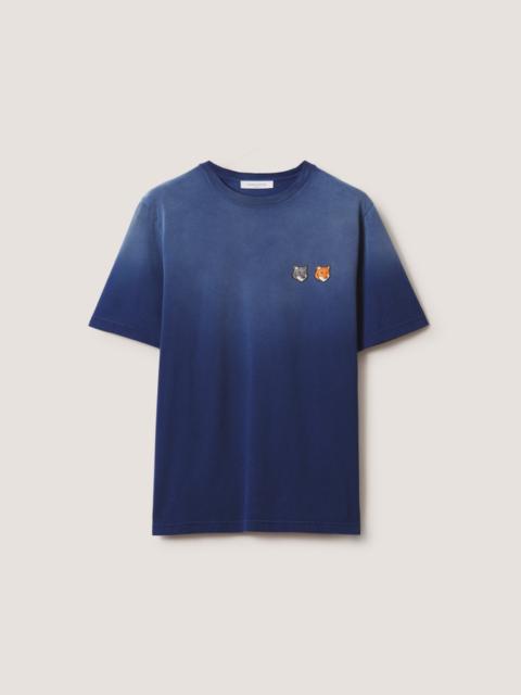 Maison Kitsuné DOUBLE FOX HEAD FADED COMFORT TEE-SHIRT