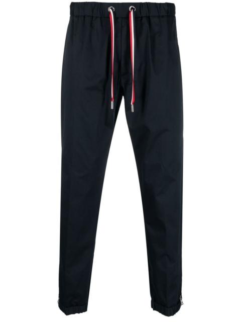 drawstring-waist track pant