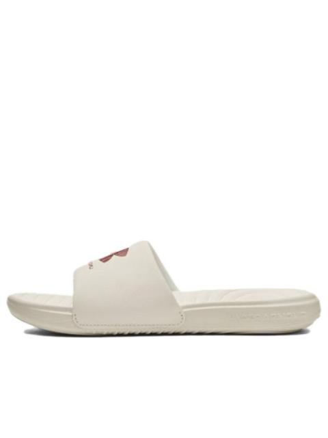 Under Armour (WMNS) Under Armour Ansa Fixed Slide 'Ivory Red Fusion' 3023772-107