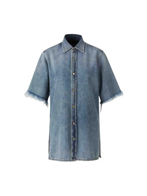 DARKPARK cotton-blend denim shirt