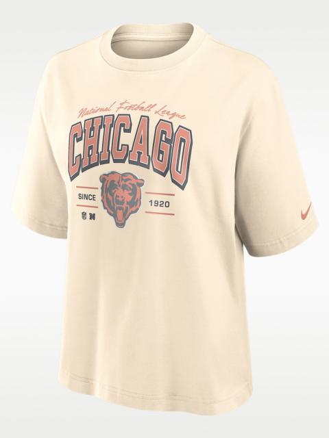 Nike Chicago Bears Vintage Mod Boxy Women's Nike NFL T-Shirt