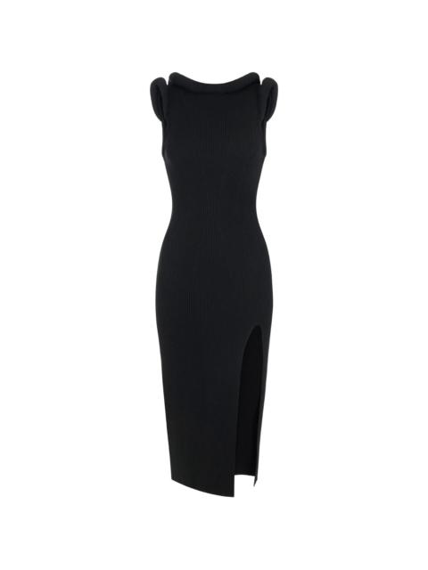 ELISABETTA FRANCHI Elisabetta Franchi Knit Dress With 3D Details