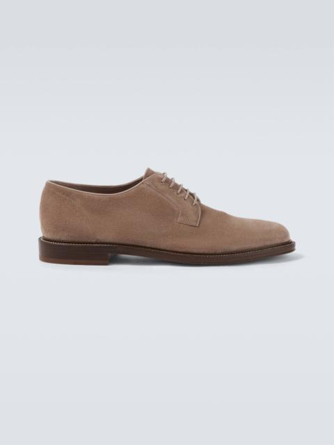 Brunello Cucinelli Suede Derby shoes