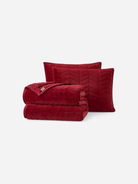 UGG ® Coco Quilt Set T/TXL Bedding in Coffee Berry