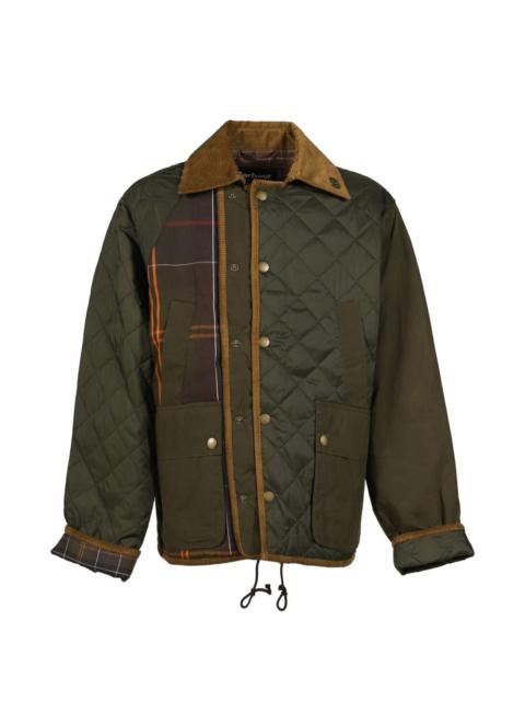 FENG CHEN WANG x Barbour quilted patchwork jacket