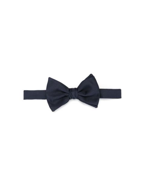 GIORGIO ARMANI faille silk bow tie