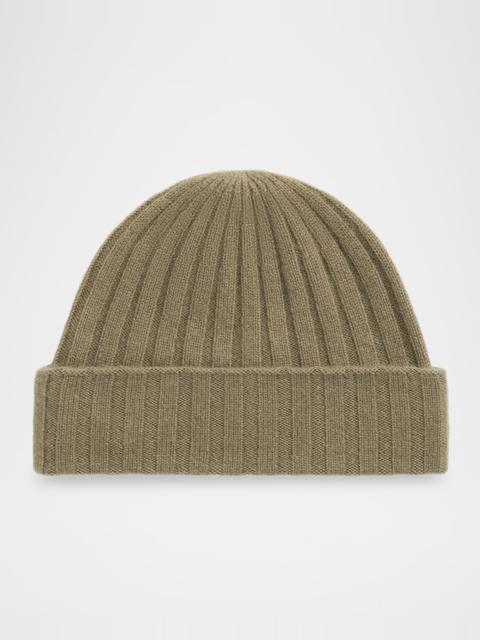 TOTEME Wide-Ribbed Cashmere Beanie