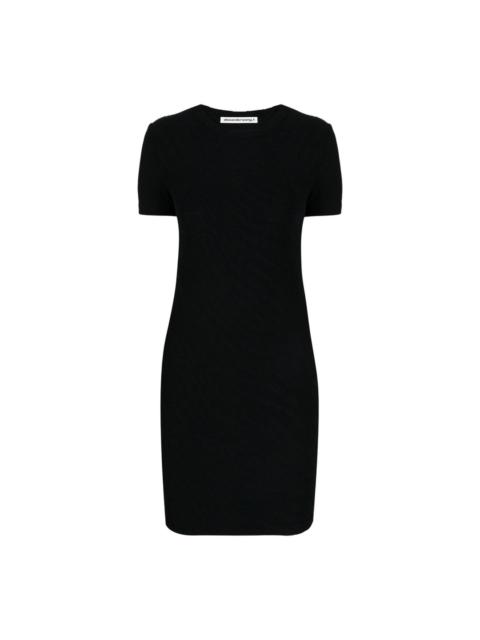 alexanderwang.t Crew Neck Short Sleeve Dress