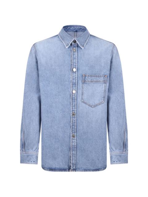 Givenchy patch-pocket buttoned shirt