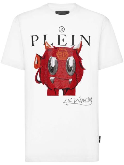 PHILIPP PLEIN SS Crystal Monster T-shirt