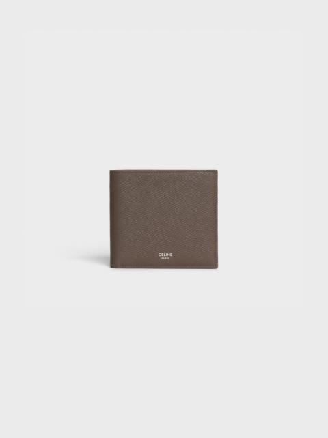 CELINE BI-FOLD WALLET IN GRAINED CALFSKIN