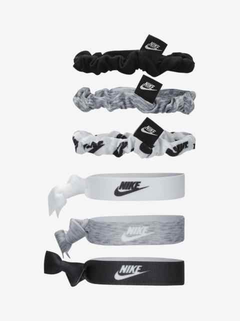 Nike Nike Velvet and Elastic Hairbands (6 Pack)