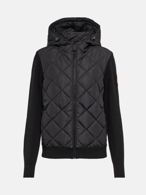 Canada Goose HyBridge® down-paneled wool jacket