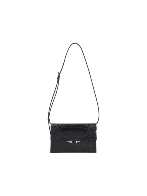 TOM FORD crocodile-effect shoulder bag