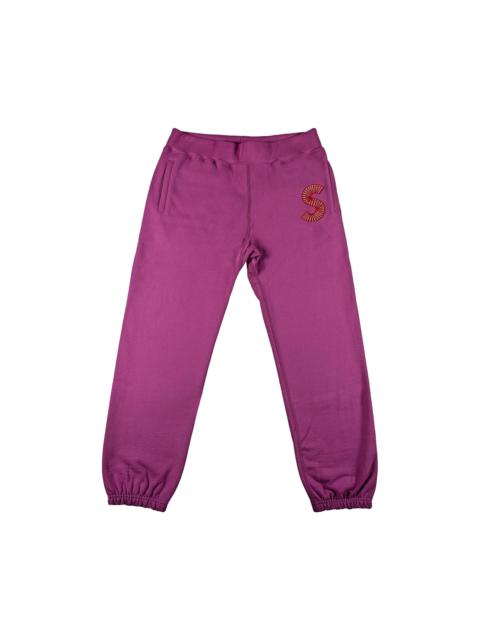 Supreme Supreme S Logo Sweatpant 'Bright Purple'