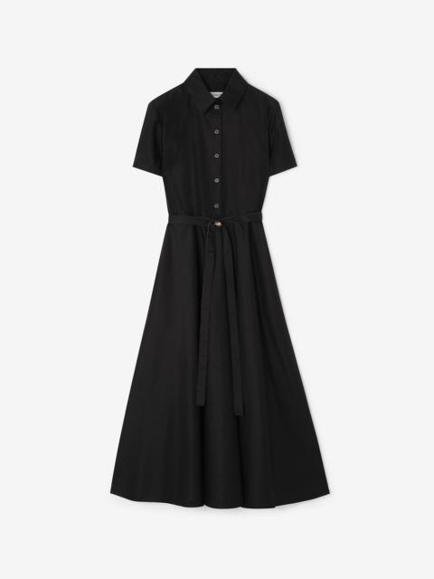 Burberry Cotton Lyocell Shirt Dress