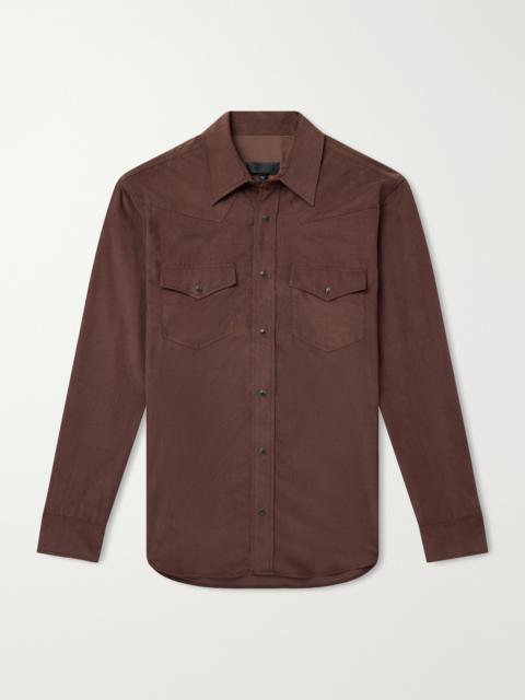 NILI LOTAN Travis Cotton-Corduroy Shirt