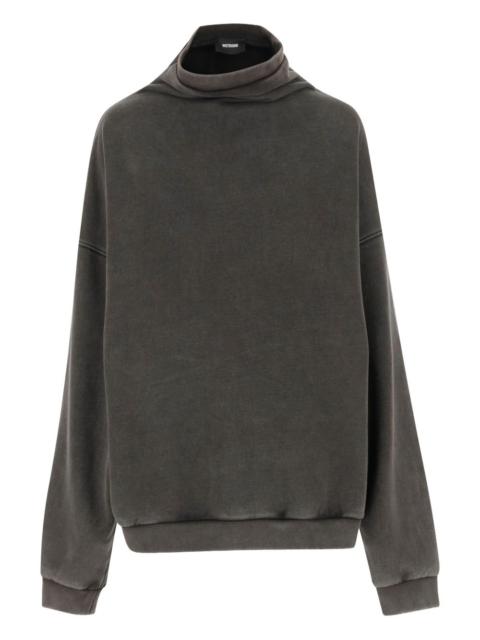 We11done high-neck sweatshirt