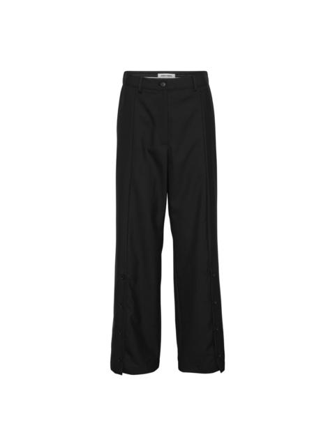 HENRIK VIBSKOV RAVIOLI SLIT PANTS - BLACK