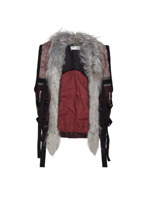 Dries Van Noten Faux Fur Gilet