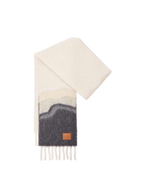 Loewe Scarf in alpaca and wool blend