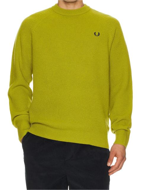 Fred Perry Lambswool Raglan Jumper