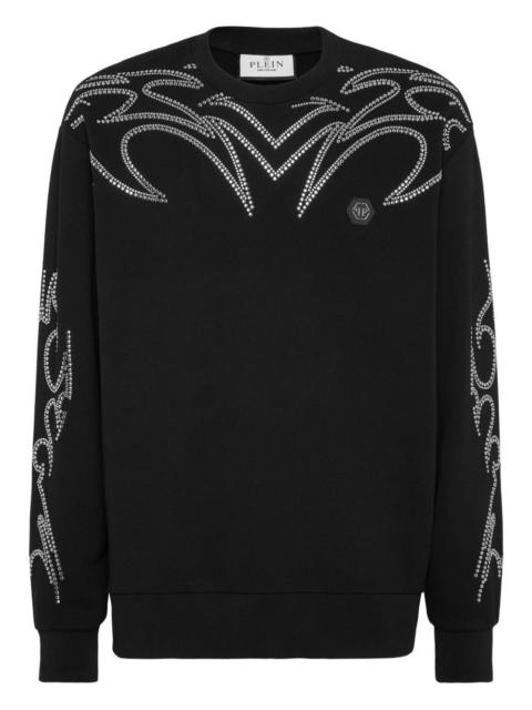 PHILIPP PLEIN stud-detailing sweatshirt