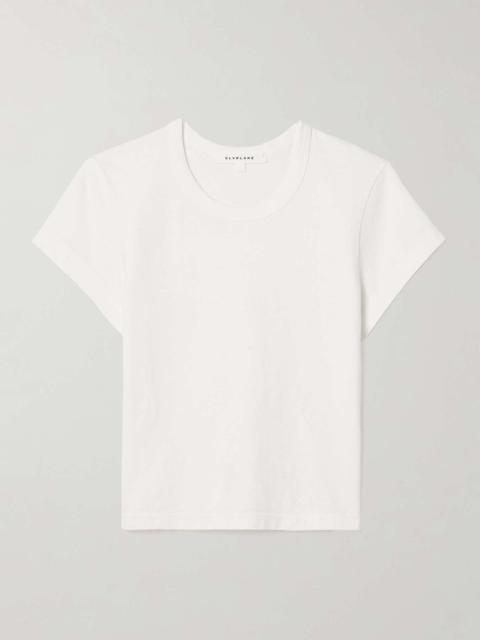 SLVRLAKE Easy cotton-jersey T-shirt White