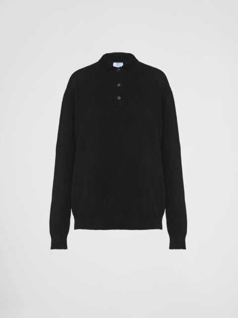 Prada Cashmere polo shirt