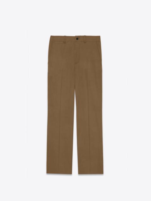 pants in cotton twill