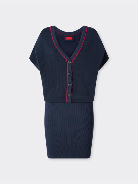 Ferrari Short knit dress in Q-Cycle®