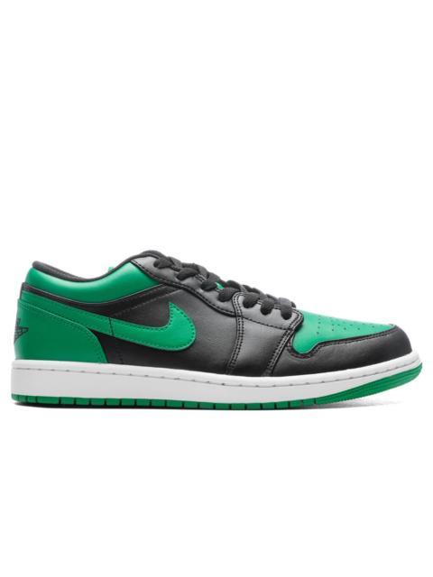 Jordan AIR JORDAN 1 LOW - BLACK/BLACK/LUCKY GREEN