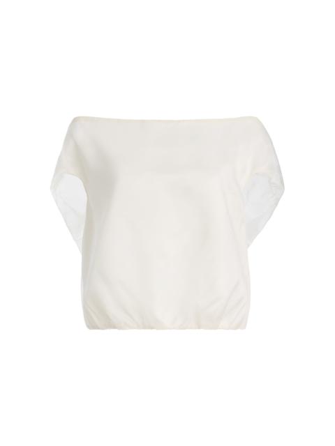 STAUD Larissa Silk Top