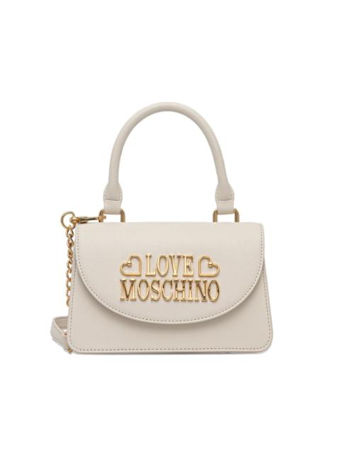 Moschino logo-plaque cross-body bag