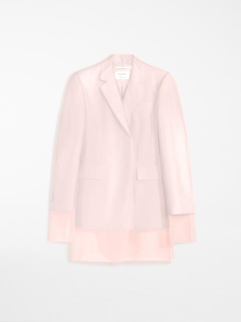 Sportmax SPORTMAX 'ACACIA1234' WHITE SILK BLAZER | baltini