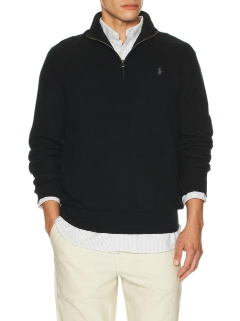 Polo Ralph Lauren Cotton 1/2 Zip Pullover Sweater