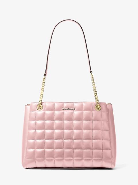MICHAEL KORS Soho Medium Quilted Tote Bag