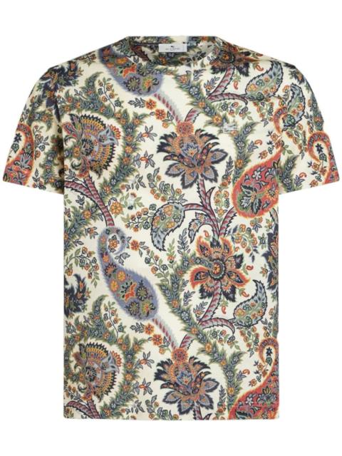 Etro floral paisley T-shirt