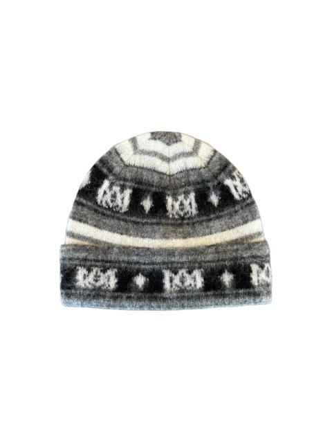 AMIRI MA Logo Skater Beanie "White / Multicolor" AW23MAH005 001