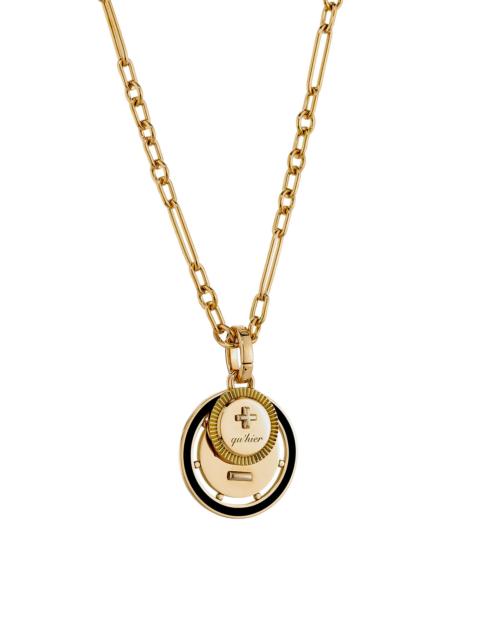 FOUNDRAE Women's Ever Growing Vivacity 18K Yellow Gold & Ceramic Pendant Necklace - Yellow Gold