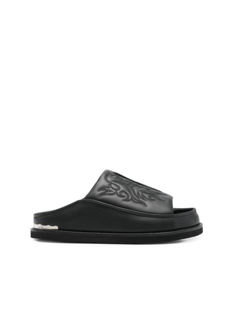 TOGA PULLA embroidered sandals