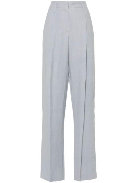 Brunello Cucinelli pleated straight-leg trousers