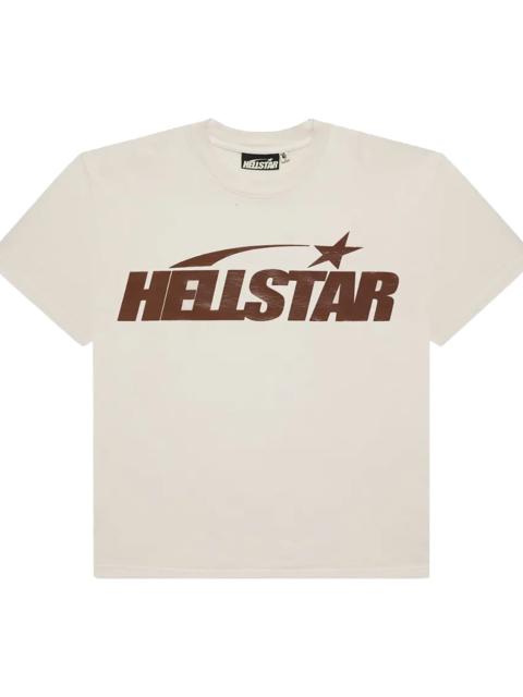 HELLSTAR Classic T-Shirt "White/Brown" HSR085