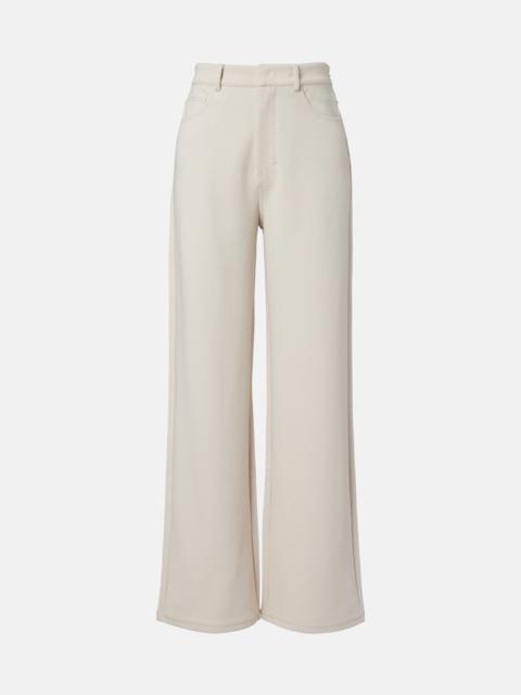 'S Max Mara Brioso cotton-blend wide-leg pants