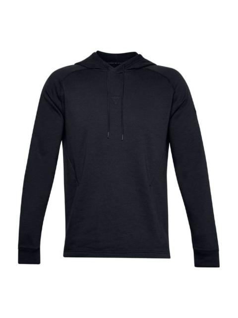 Under Armour Under Armour Project Rock Charged Cotton Logo Hoodie 'Black' 1357193-001