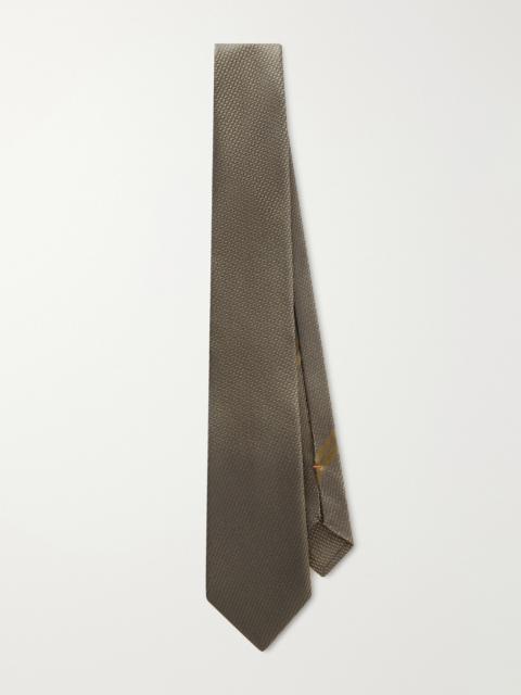 ZEGNA 8 cm Silk-Jacquard Tie