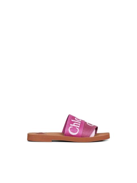 Chloé logo-print sandals