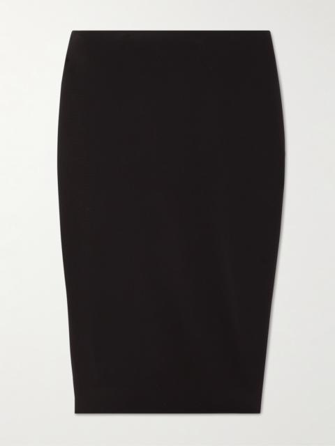 SAINT LAURENT Grain De Poudre Skirt