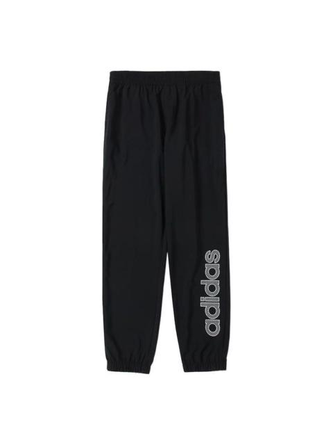 Men's adidas neo Pants Alphabet Printing Breathable Casual Woven Sports Pants/Trousers/Joggers Autum