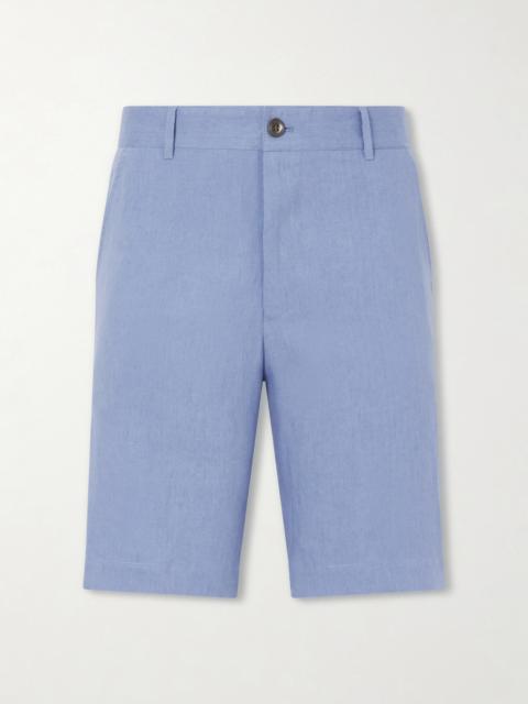 Paul Smith Straight-Leg Linen Shorts